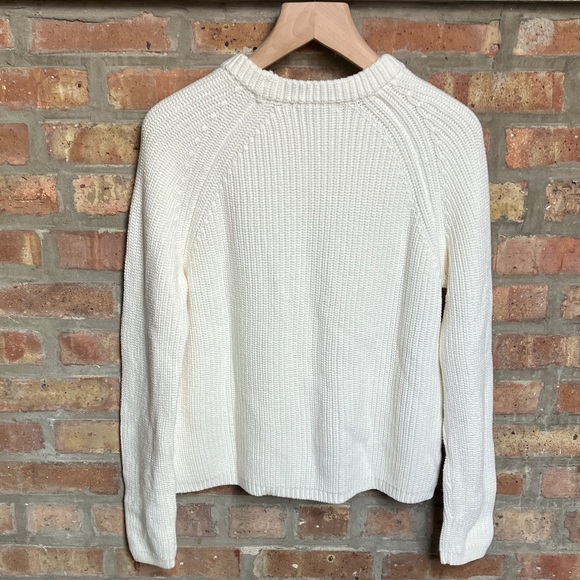 Quince 100% Organic Cotton Fisherman Crew Sweater - Picture 5 of 13